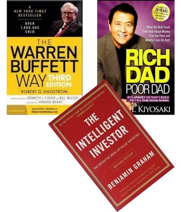 The Warren Buffett Way + Rich Dad Poor Dad + The Intelligent Investor