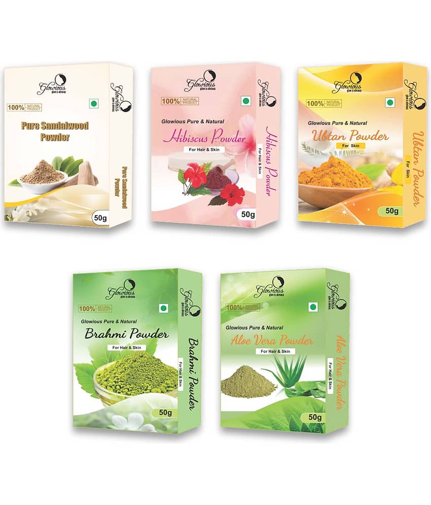 glowious - Skin Toning Face Pack for Normal Skin ( Pack of 5 )