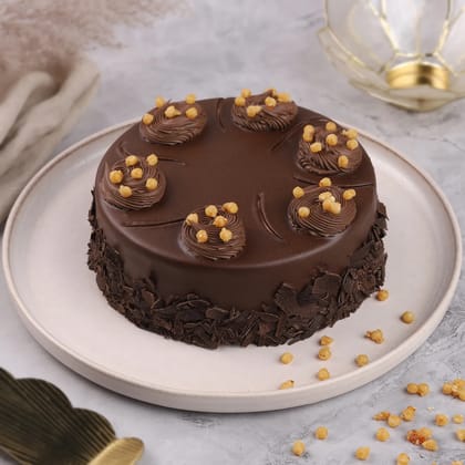 Classic Chocolate Delightful Eggless Cake Classic Chocolate Delightful Eggless Cake