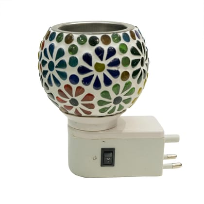 RUPIKA | Electric Kapoor Dani Lamp | Camphor Diffuser, Aroma Oil & Incense Burner, Dhoop Lamp for Home, Temple, Office & Meditation Use