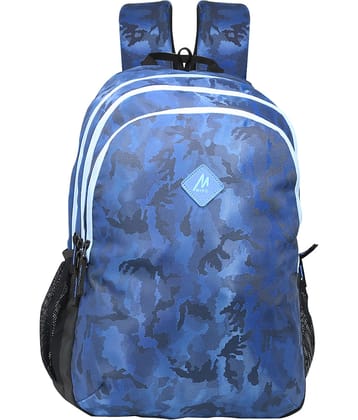 mikebag 25 Ltrs Blue Polyester College Bag