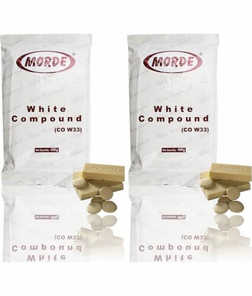 Morde White Chocolate Compound Slab (CO-W33) Milk Chocolate 400 g