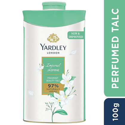 Yardley London Imperial Jasmine Perfumed Talc, 100 G