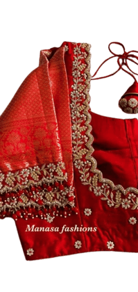 Blouse Red Elegant and Vibrant for Every Occasion