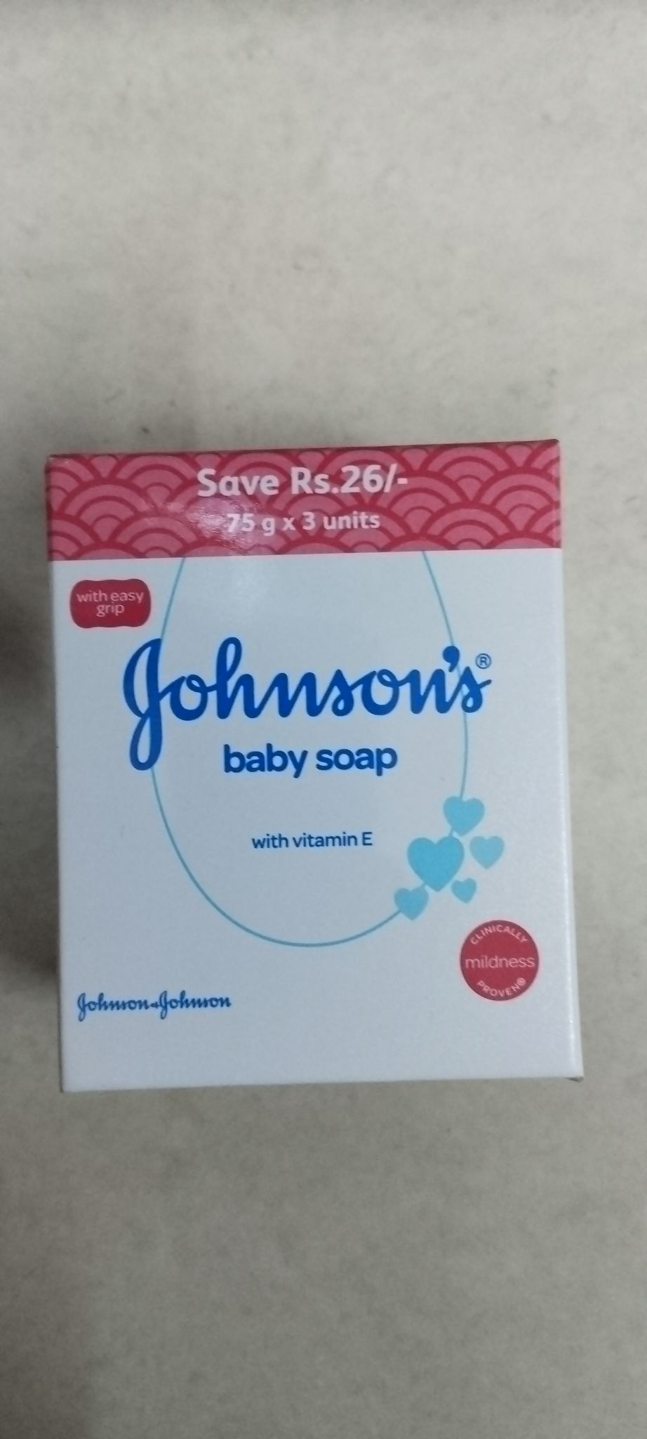 Johnson's Baby soap 75*3 