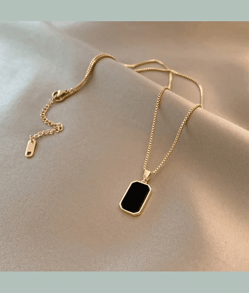 Sunhari Jewels Black Pendant ( Pack of 1 )