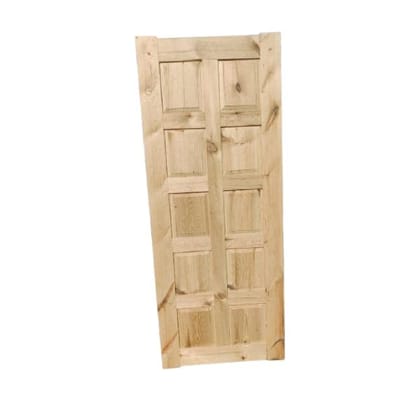 8 Panel Pine Wood Door