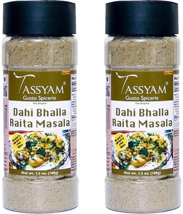 Tassyam - 100 gm Dahi Bhalla Raita Masala (Pack of 2)