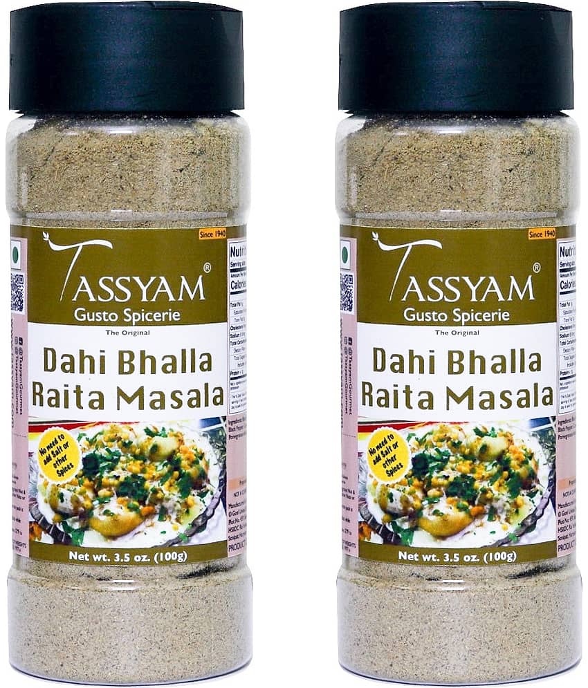 Tassyam - 100 gm Dahi Bhalla Raita Masala (Pack of 2)