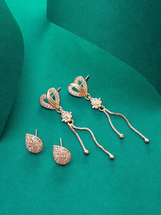 Morison Golden Crescent Earrings Lunar-Inspired Elegance