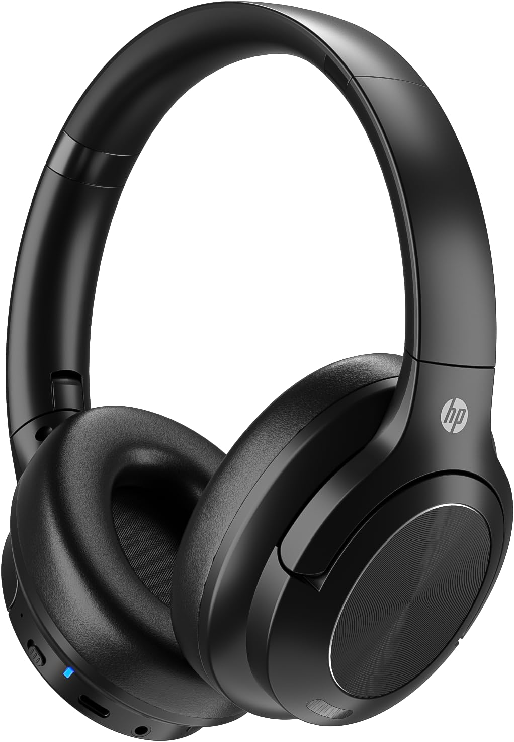 HP H300 Over Ear Wireless Headset, Black