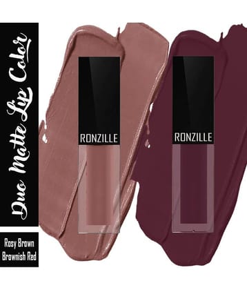 Ronzille - Magenta Matte Lipstick 6