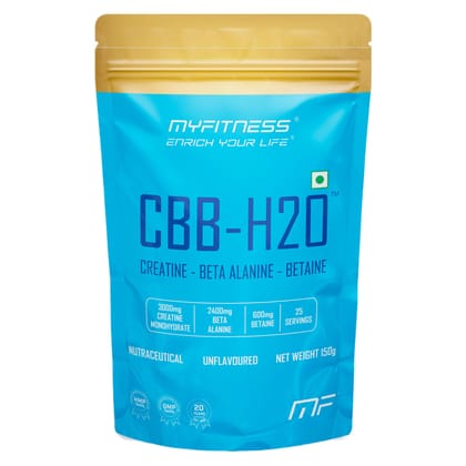 Myfitness CBB H2O | Creatine Monohydrate | Beta Alanine | Betaine | 150g Myfitness CBB H2O | Creatine Monohydrate | Beta Alanine | Betaine | 150g