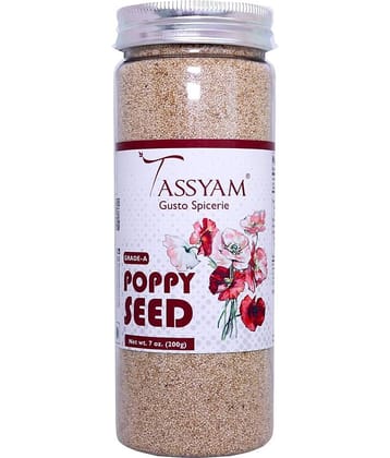 Tassyam - 200 gm POPPY SEEDS (Pack of 1)