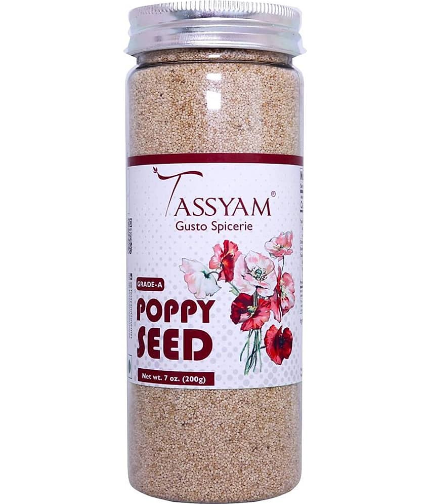 Tassyam - 200 gm POPPY SEEDS (Pack of 1)