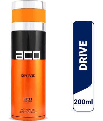 Aco Drive Deodorant Body Spray For Men, 200ml
