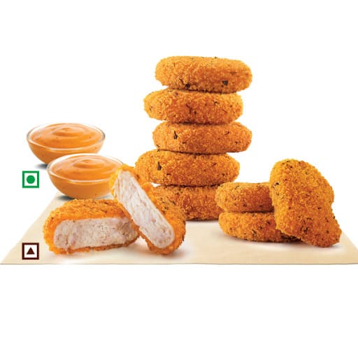 (9Pc) Crunchy Chicken Nuggets + 2 Dips,