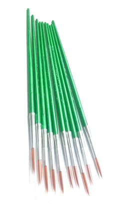 Nawani 10 Pic Paint Brush Art Script Liner Paint Brush for Artist - No.5