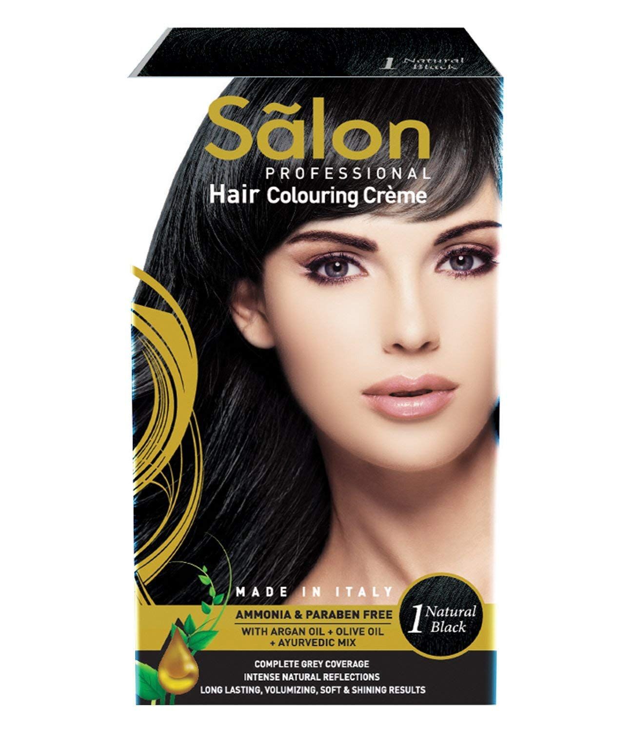 Modicare Krum Salon Professional Hair Color, 145Ml - Natural Black 1 Modicare Krum Salon Professional Hair Color, 145Ml - Natural Black 1 - Natural Black / 145 ml (Pack of 1)