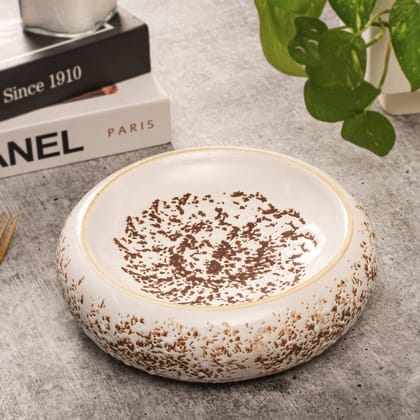Round Stoneware Serving Platter
