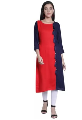 Heavy Reyon Designer Straight Kurti Heavy Reyon Designer Straight Kurti