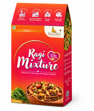 JOHAR RAGI MIXTURE - HEALTHY AND CRUNCHY SNACK - 200 gm