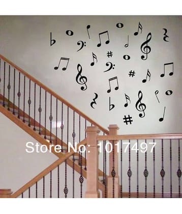 Sticker Studio Music Keys Music Music PVC Sticker