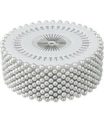 Vardhman White Faux Pearl Head Sewing Pin - 480 Pcs