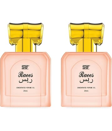 Ramsons - SRF RAEES Concentrated Perfume Oil Combo Attar For Unisex 20ml each (Pack of 2)