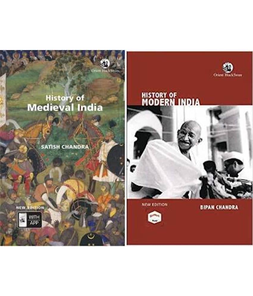 History Of Modern Inndia & History Of Medieval India  , BIPIN CHANDRA, SATISH CHNADRA)