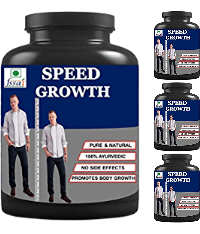 Hindustan Ayurveda speed growth plain flavor 0.4 kg Powder Pack of 4