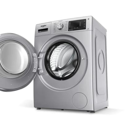 Xpert Care 8 kg 5 Star Front Load Washing Machine with Ozone Air Refresh Technology & Heater Majestic Silver