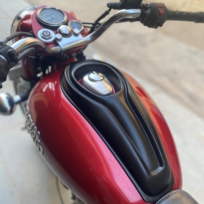 TankTie for Royal Enfield Electra BS4 (2014 - 2019)-Gloss Black