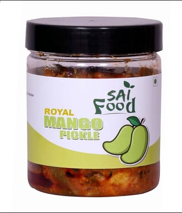 SAi Food ROYAL Punjabi Mango Pickle( Real Taste of Punjabi Pickle) Premium Pickle Jar ||Mouth-Watering Pickle 250 g
