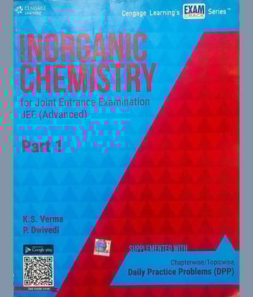 Inorganic Chemistry for Joint Entrance Examination JEE (Advanced) - Part 1
