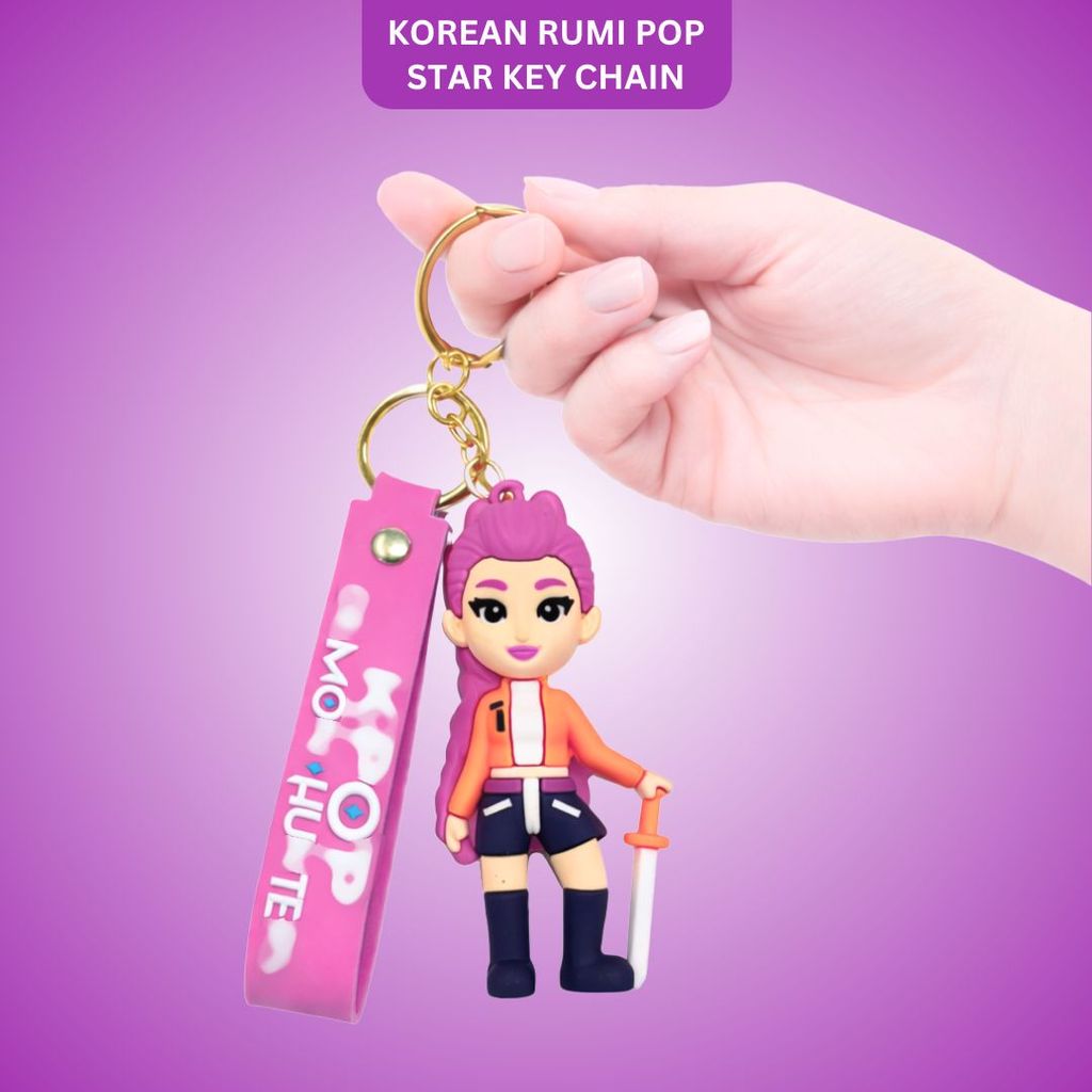 Kpop Cartoon Characters Rumi Key Chain - 1PC - Party and Festive Needs | Buy online on ZillyBuy