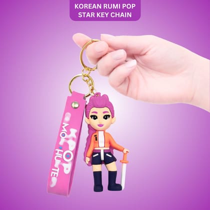 Kpop Cartoon Characters Rumi Key Chain - 1PC