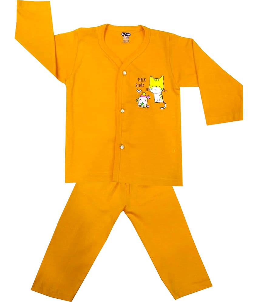 INFANT Unisex for Baby 100% Cotton ( Orange )