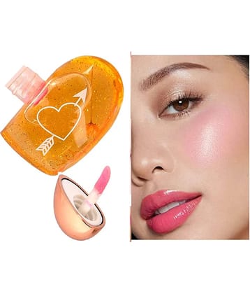 BLUSHIS Cute Heart Shape Lip Gloss