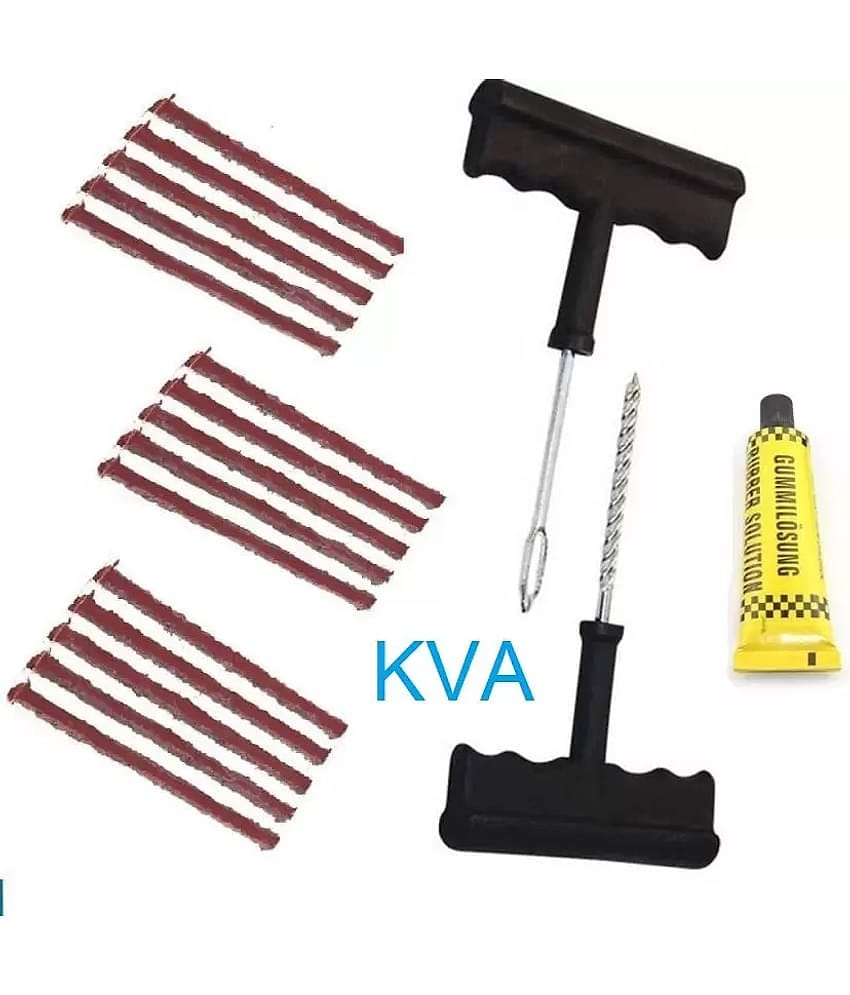 KVA Tubeless Tyre Puncture Repair Kit 11 - 20 Strips