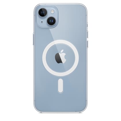 MagSafe Transparent Shockproof Clear Case: iPhone 14 Cover-iPhone 14