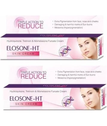 Elosone-ht Cream [Pack of 10] 15 gm Each Day Cream 150 gm Pack of 10