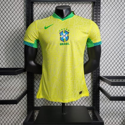 Brazil Home Jersey Copa America 2024 PLAYER VERSION-S
