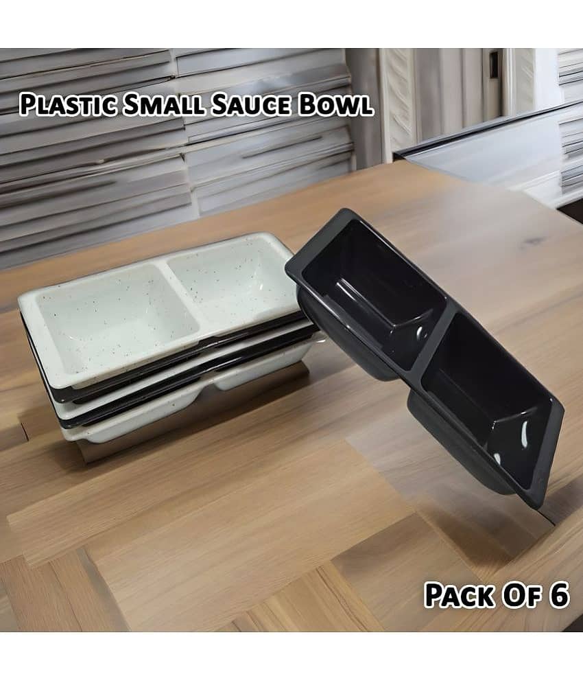 Inpro Plastic Chip&Dip Bowl 120 mL ( Set of 6 )