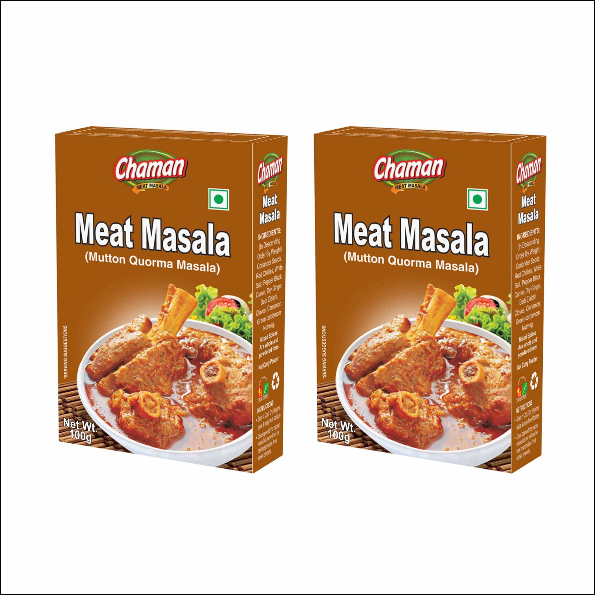 Chaman Meat Masala, 100 gm - Pack of 2