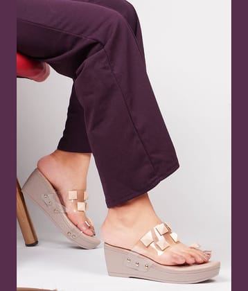 JM Looks Peach Women's Sandal Heels