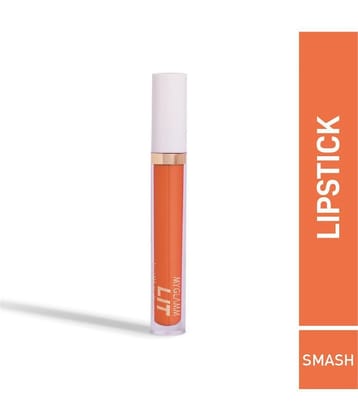 MyGlamm LIT Liquid Matte Lipstick-Smash-3ml