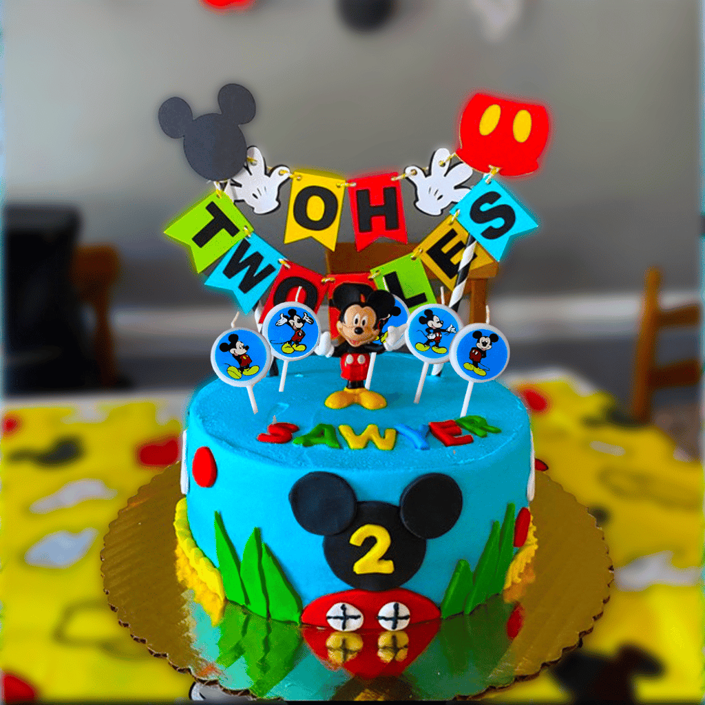Mickey Mouse Candles - 5PC - Party and Festive Needs | Buy online on ZillyBuy