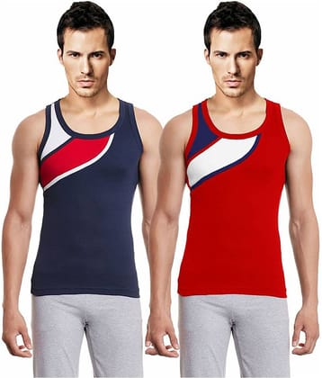 Rupa Frontline Multi Sleeveless Vests Pack of 2
