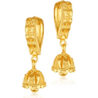Everyday wear  Bali jhumka, Hoop Earring, Dangle Earring, Earring for Women and Girls VFJ1507ERG